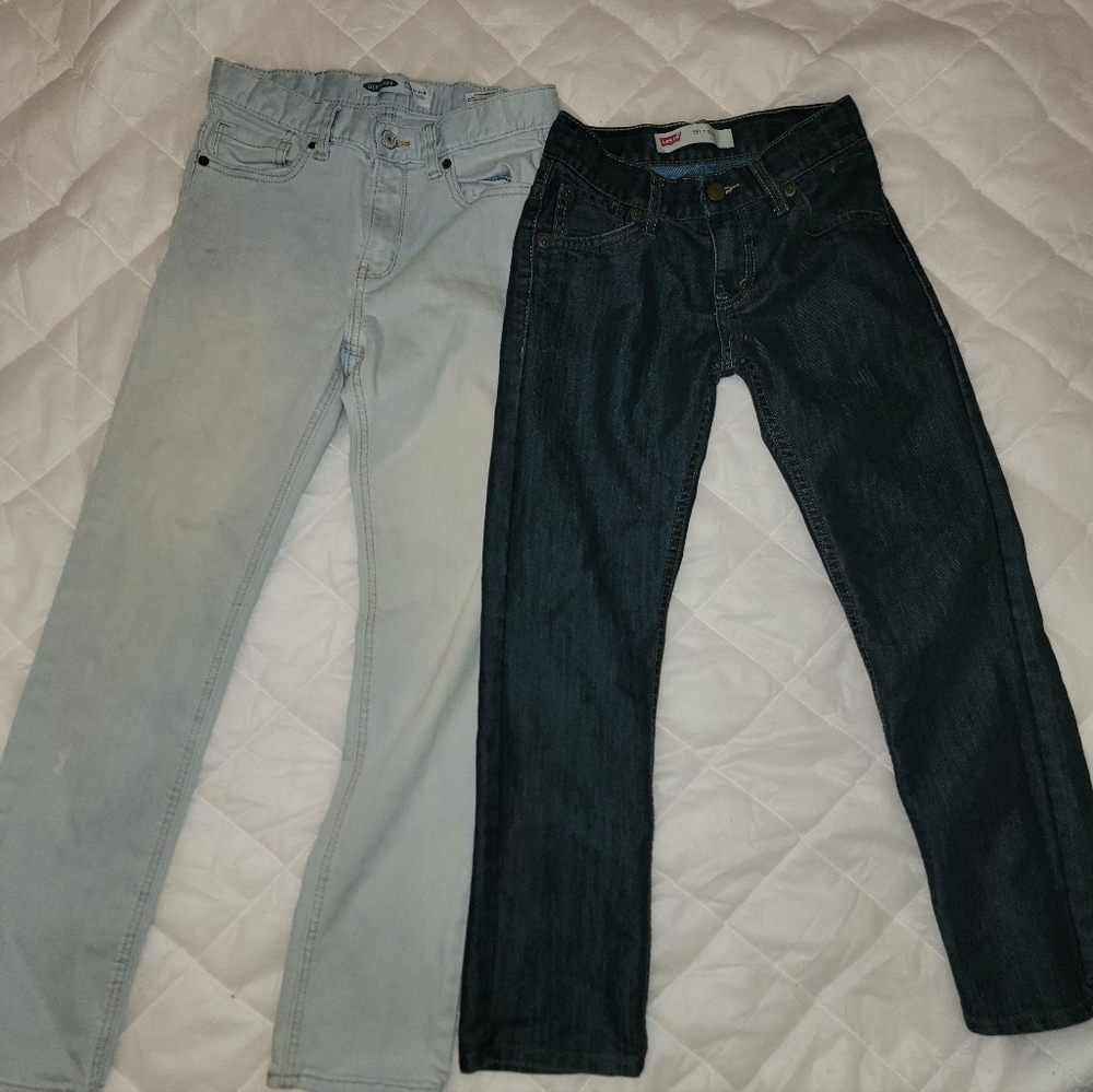 Jeans  - Light Blue and Dark Blue